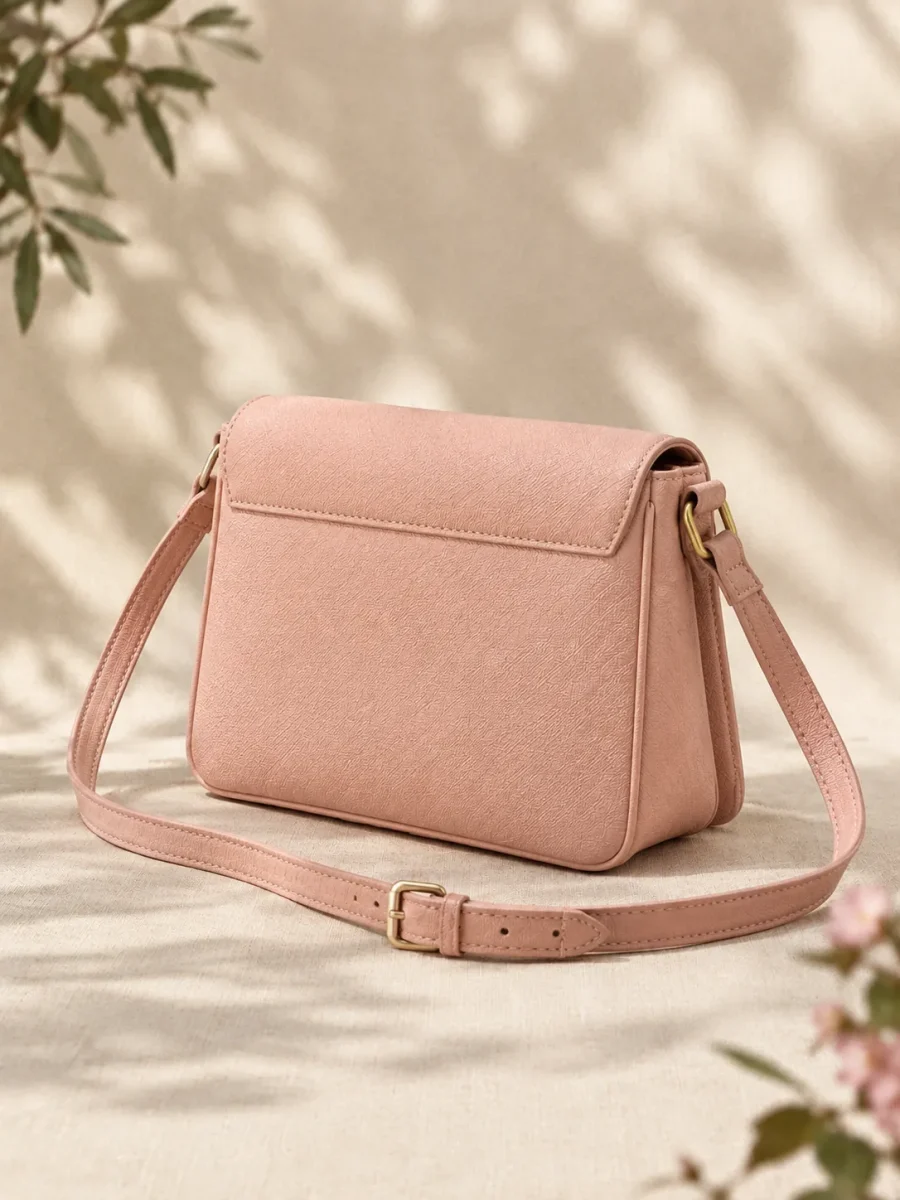 Rosette Mini Crossbody, back view