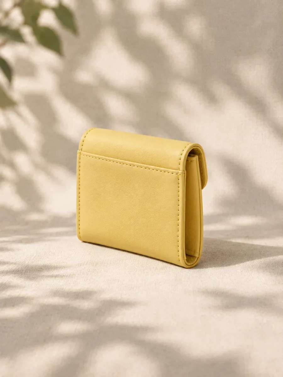 Seed Packet Card Wallet, back view